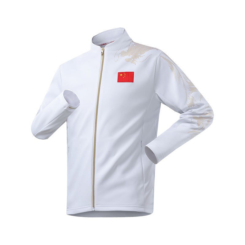 Chinese Team Sportswear Long Sleeve Suit Men'S And Women'S Swimming Martial Arts Competition Training Appearance National Uniform Coat Collar - Image 1